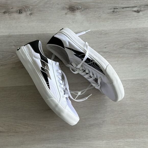 Creative Recreation Zeus Canvas Lo Shoes White/Black 9 NWT - Picture 8 of 10